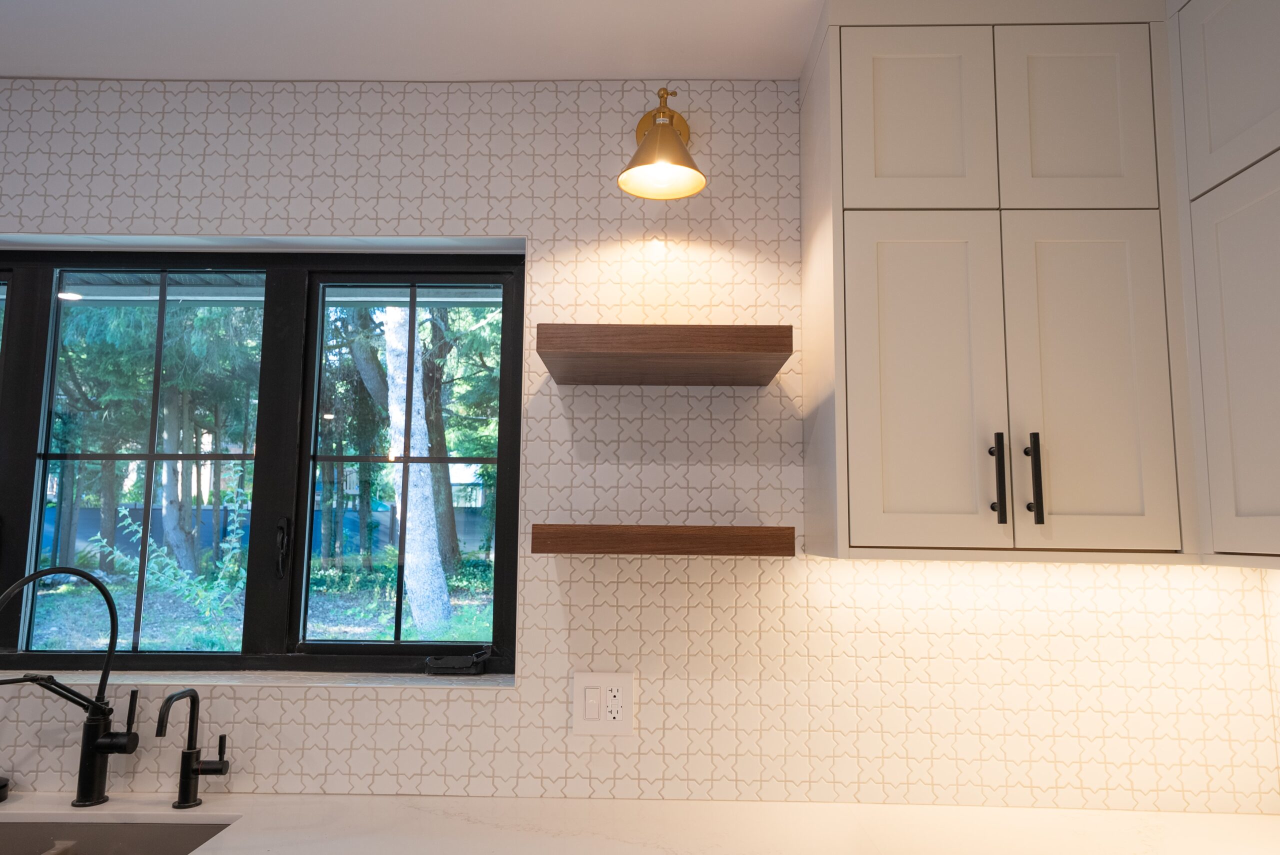 Vue à Montréal d'ensemble cuisine à Montréal