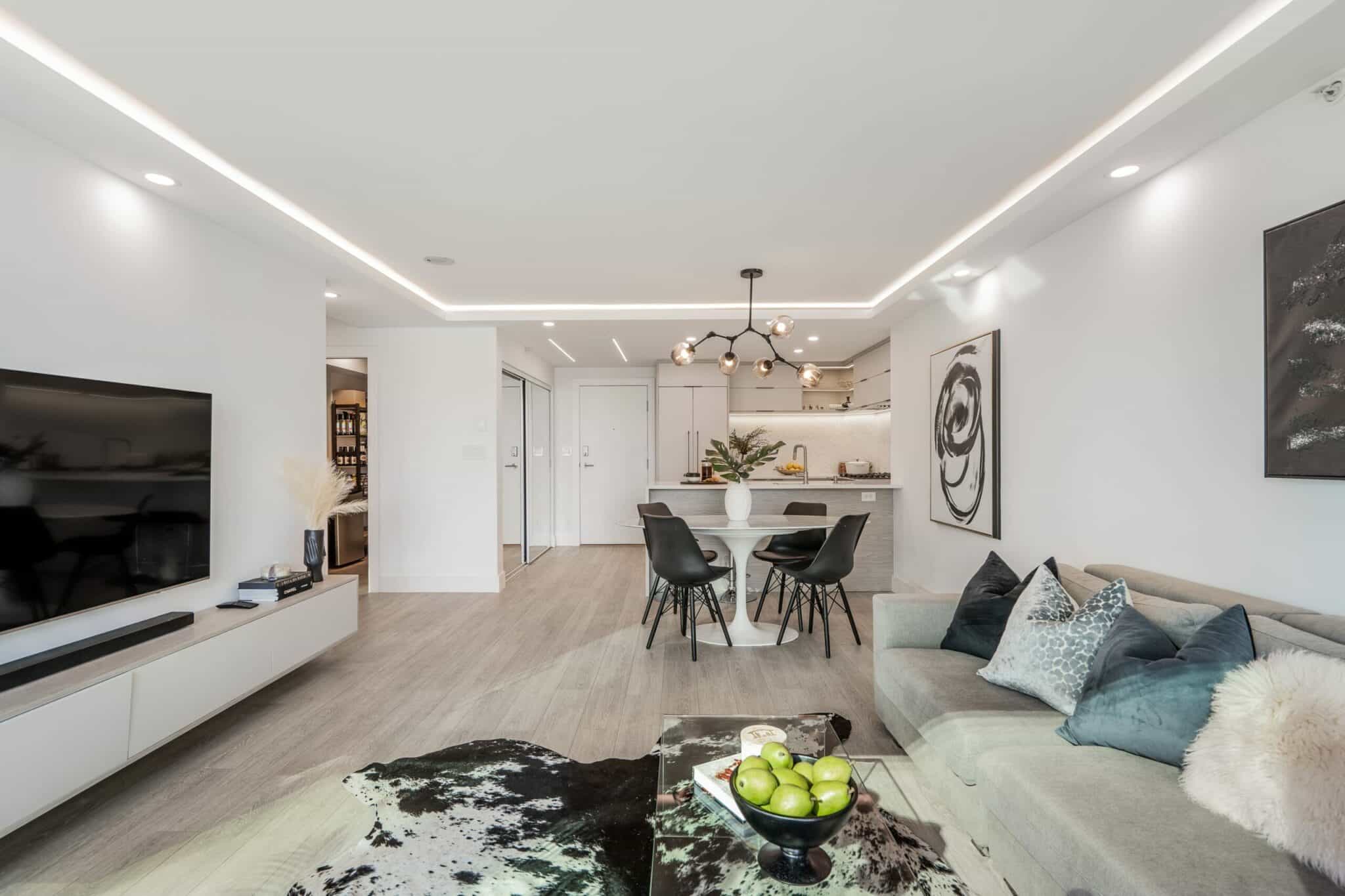 Rénovation à Montréal condo moderne