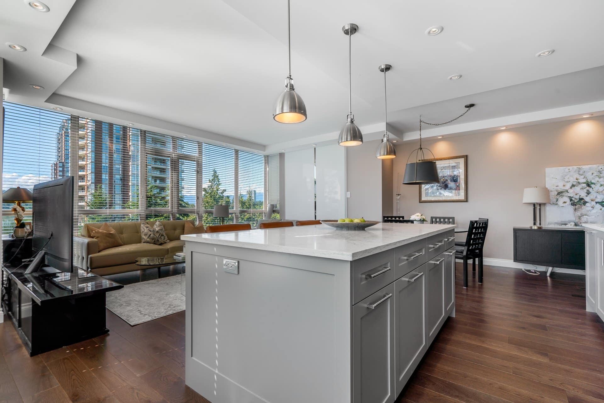 Rénovation à Montréal condo classique contemporaine