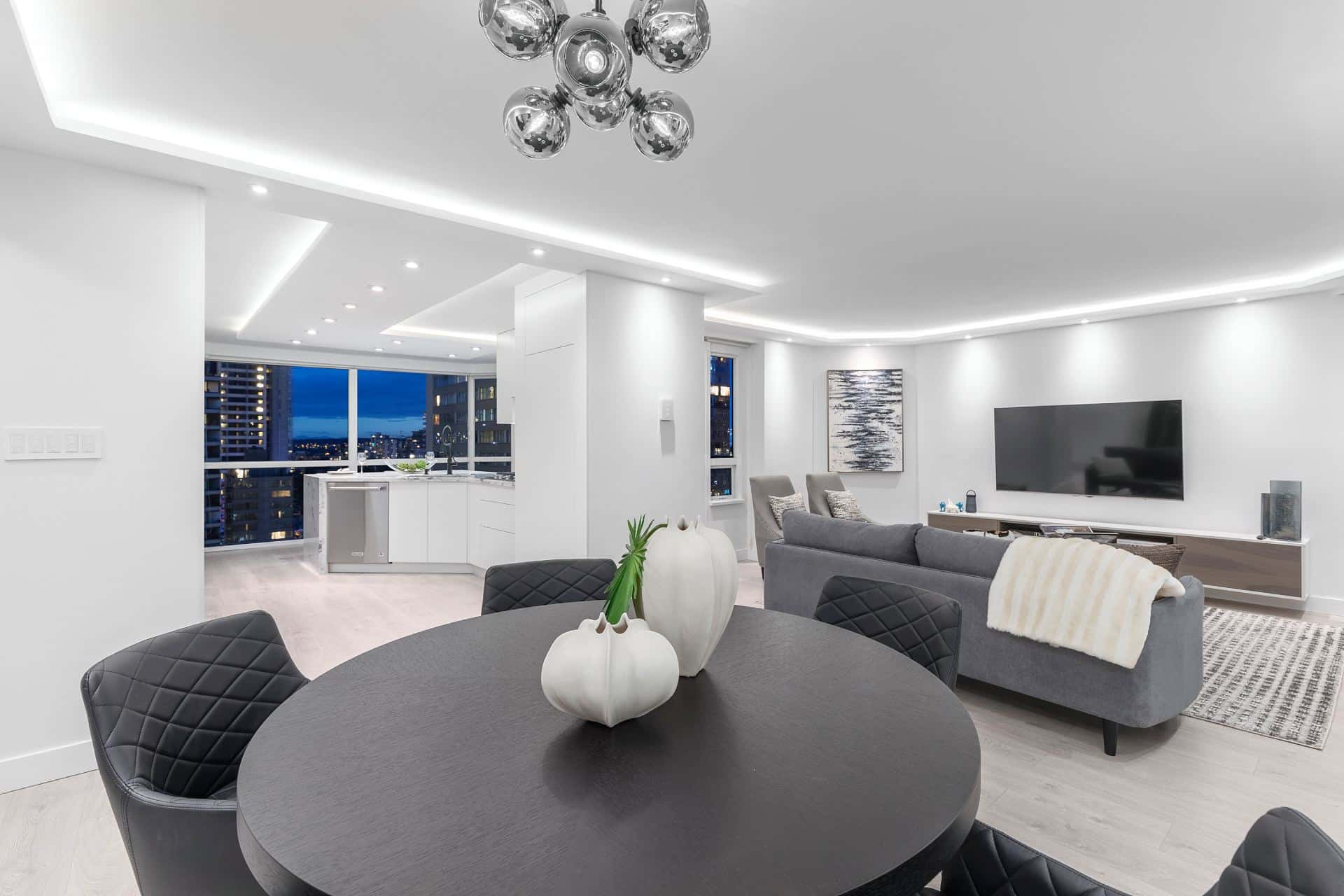 Design à Montréal intérieur cuisine ouverte