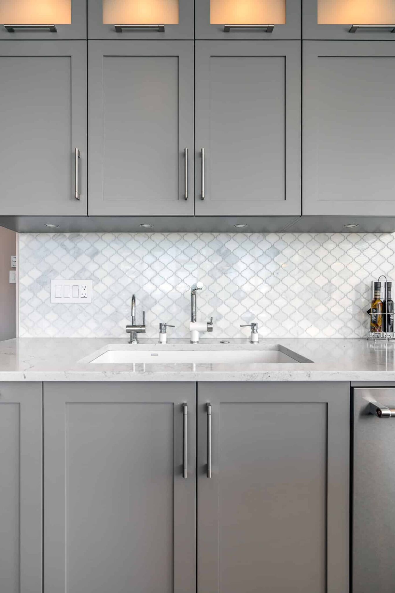 Soubassement à Montréal marbre réel